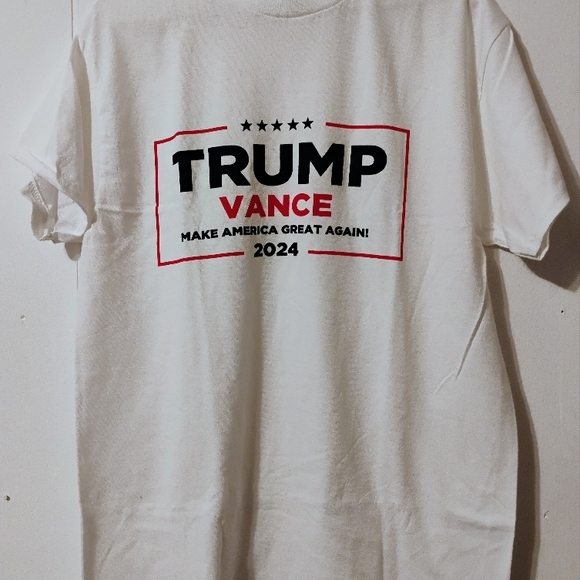 White Trump Vance 2024 Men's Shirt - Picture 1 of 1